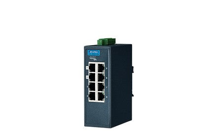 Advantech Ethernet Switches EKI-5528I-MB-AE - 8FE Ind. Switch with Modbus TCP/IP, W/T. (EKI-5528I-MB-AE)