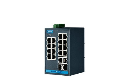 Advantech Ethernet Switches EKI-5626CI-EI-AE - 16FE+2G Ind. Switch with EtherNet/IP, W (EKI-5626CI-EI-AE)