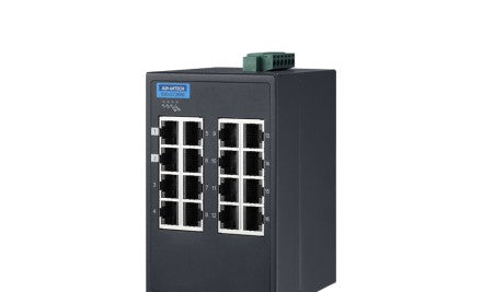 Advantech Ethernet Switches EKI-5726I-AE - ProView,16-port Full Gigabit Ind. Switch (EKI-5726I-AE)