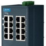 Advantech Ethernet Switches EKI-5726I-MB-AE - 16GE Ind. Switch with Modbus TCP/IP, W/T (EKI-5726I-MB-AE)