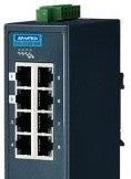 Advantech Ethernet Switches EKI-5728I-MB-AE - 8GE Ind. Switch with Modbus TCP/IP, W/T. (EKI-5728I-MB-AE)