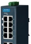 Advantech Ethernet Switches EKI-5729FI-MB-AE - 8GE+2G Ind. Switch with Modbus TCP/IP, W (EKI-5729FI-MB-AE)