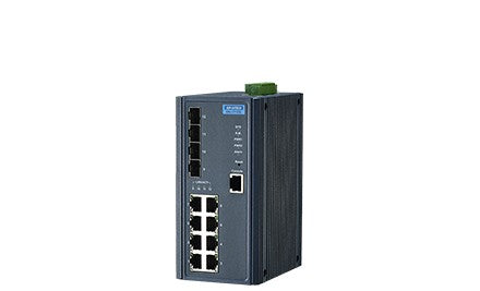 Advantech Ethernet Switches EKI-7712E-4FI-AE - 8FE + 4SFP Managed Ethernet Switch Wide (EKI-7712E-4FI-AE)