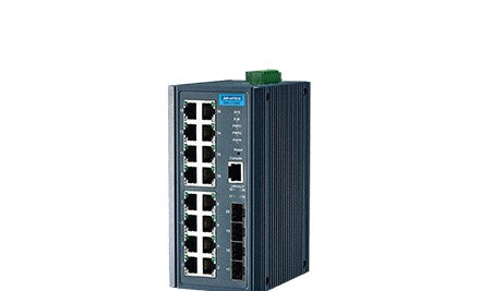 Advantech Ethernet Switches EKI-7720E-4FI-AE - 16FE+4SFP Port Managed Ethernet Switch W (EKI-7720E-4FI-AE)