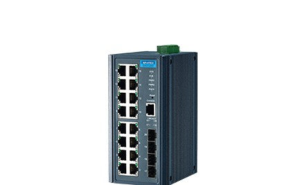 Advantech Ethernet Switches EKI-7720G-4FI-AU - 16G+4SFP Port Managed Ethernet Switch Wi (EKI-7720G-4FI-AU)