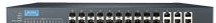 Advantech Ethernet Switches EKI-9226G-20FMI-AE - 6GE+20G SFP Port Managed Switch , 48VDC (EKI-9226G-20FMI-AE)