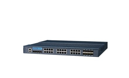 Advantech Ethernet Switches EKI-9228G-8COI-AE - Ind. Rackmount L2 Managed Switch with AC (EKI-9228G-8COI-AE)