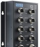 Advantech Ethernet Switches EKI-9508G-MPL-AE - EN50155 M12 8GE PoE Managed Sw, 24-48VDC (EKI-9508G-MPL-AE)