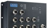 Advantech Ethernet Switches EKI-9510E-2GL-AE - 8 x D-code+ 2 x X-code, Unmanaged, LV (EKI-9510E-2GL-AE)
