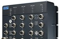 Advantech Ethernet Switches EKI-9516E-4GMPX-AE - 12FE PoE + 4GE w/o BP train switch (EKI-9516E-4GMPX-AE)