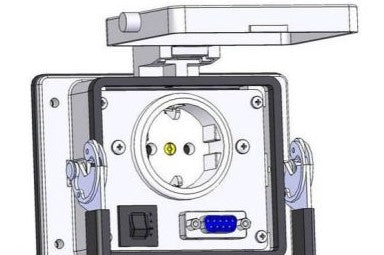 Mencom Remote Access Interfaces EP-DB9-R-32 - GERMAN RCP; 9 PIN DSUB; 3AMP (EP-DB9-R-32)