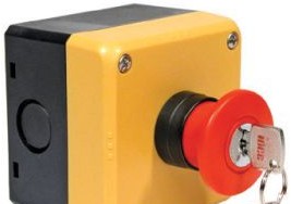 IDEC Switches FB1W-HW1B-V411R-EMO-2 - E-STOP STATION, PLTR, 1/1, PLSTC (FB1W-HW1B-V411R-EMO-2)