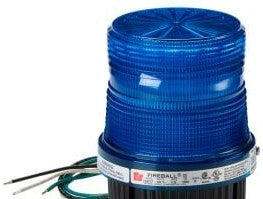 Federal Signal Visual Signaling Devices FB2PST-120B - Fireball Strobe Warning Light, 120VAC, Blue (FB2PST-120B)