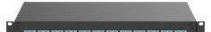 Panduit Networking Accessories FD1W12AQDSCZ - The fiber drawer is pre-loaded with 12 aqua (FD1W12AQDSCZ)