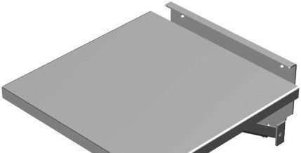 Hammond Manufacturing Enclosures FDS2424LG - Fold Down Shelf 24X24 - Steel/Lt Gray (FDS2424LG)