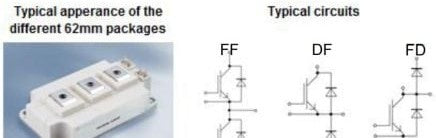 Infineon Transistors FF300R12KT4 - IGBT, Dual, 1200V, 300A (FF300R12KT4)