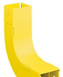 Panduit Raceways FIVRA2X2LYL - The FiberRunner 2x2 Inside Vertical attaches (FIVRA2X2LYL)