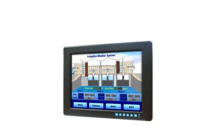 Advantech Human Machine Interface FPM-3121G-R3BE - 12.1 XGA WT Ind. Monitor w/ Resistive T (FPM-3121G-R3BE)