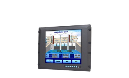 Advantech Human Machine Interface FPM-3171G-R3BE - 8U 17SVGA WT Ind. Monitor w/Resistive T (FPM-3171G-R3BE)