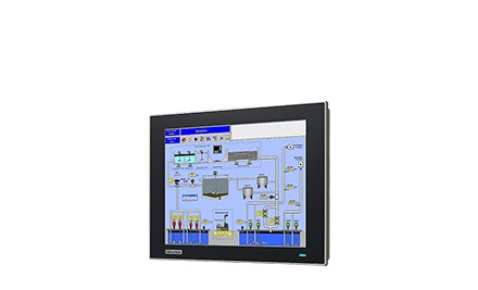 Advantech Human Machine Interface FPM-7121T-R3AE - 12.1 XGA Ind Monitor w/Resistive TS (VG (FPM-7121T-R3AE)