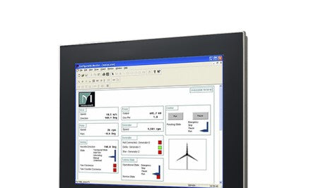 Advantech Human Machine Interface FPM-7151T-R3AE - 15 XGA Ind Monitor w/Resistive TS (VGA/ (FPM-7151T-R3AE)