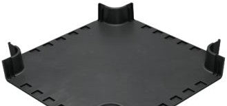 Panduit Raceways FRFWC24X4LBL - The FiberRunner 24x4 4-Way Cross Fitting (FRFWC24X4LBL)