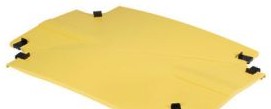 Panduit Raceways FRFWCCV24W12YL - Optional cover for the four way cross (FRFWCCV24W12YL)