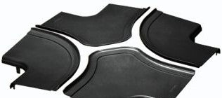 Panduit Raceways FRFWCSC12LBL - The FiberRunner 12x4 4-Way Cross Cover is (FRFWCSC12LBL)