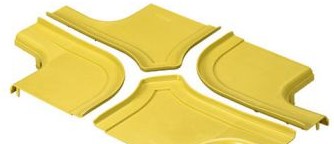 Panduit Raceways FRFWCSC12W4BL - Optional split cover for the four way cross (FRFWCSC12W4BL)