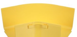 Panduit Raceways FRH456X4LYL - The FiberRunner 6x4 Horizontal Fitting (FRH456X4LYL)