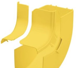 Panduit Raceways FRIVRA4X4LYL - The FiberRunner 4x4 Inside Vertical creates (FRIVRA4X4LYL)