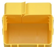 Panduit Raceways FRIVRA6X4LYL - The FiberRunner 6x4 Inside Vertical creates (FRIVRA6X4LYL)