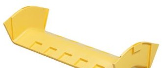 Panduit Raceways FROV4524X4LYL - The FiberRunner 24x4 Outside Vertical (FROV4524X4LYL)