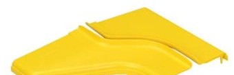 Panduit Raceways FRRF126LSCLYL - The optional split cover for the reducer (FRRF126LSCLYL)