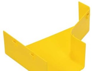 Panduit Raceways FRRF126RLYL - The FiberRunner Fitting for the right reducer (FRRF126RLYL)