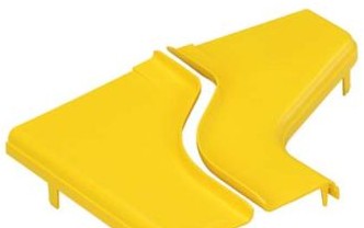 Panduit Raceways FRRF126RSCLYL - The FiberRunner Split Cover for the right (FRRF126RSCLYL)