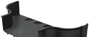 Panduit Raceways FRRF2412LBL - The FiberRunner Fitting attaches to a 24x4 (FRRF2412LBL)