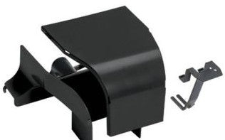 Panduit Raceways FRSPJ4X4BL - The FiberRunner 4x4 Spill-Over Junction (FRSPJ4X4BL)