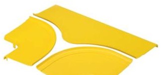 Panduit Raceways FRTSC12LYL - The FiberRunner 12x4 Split Cover is optional (FRTSC12LYL)