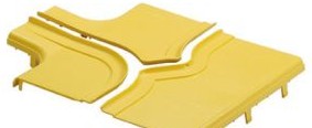 Panduit Raceways FRTSC12W4BL - Optional split cover for the horizontal tee (FRTSC12W4BL)