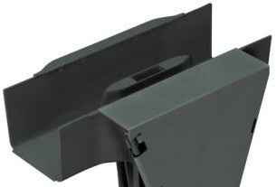 Panduit Raceways FRVT4X4LBL - The FiberRunner 4x4 Vertical Tee creates a 90° (FRVT4X4LBL)