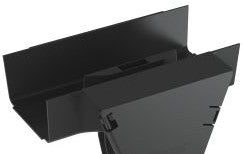 Panduit Raceways FRVT6X4LBL - The FiberRunner 6x4 Vertical Tee creates a 90° (FRVT6X4LBL)