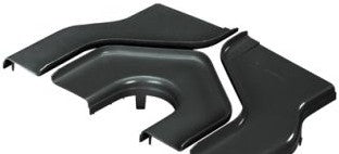 Panduit Raceways FRY126SCLBL - The FiberRunner 12x4 Reducer Cover for the (FRY126SCLBL)