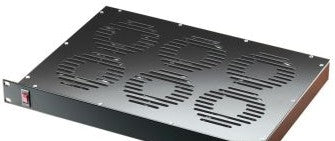 Bud Industries Fans FT-1986 - 19-inch Rack Fan Tray Assembly with 6 Fans and (FT-1986)