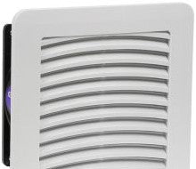 Arieltech Fans FTEC16L4X-115SB - 6IN FAN FILTER, IP 54, RAL 7035 - Light (FTEC16L4X-115SB)