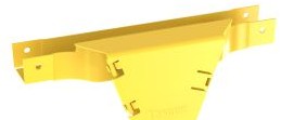 Panduit Raceways FVTHD2X2LYL - The FiberRunner 2x2 Vertical Tee creates a (FVTHD2X2LYL)