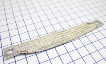 Ilsco Wire & Cable FX-BD12T12 - CU FLEX BRAID 190A 12in. 1-HOLE 1/2in. DIA (FX-BD12T12)