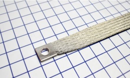 Ilsco Wire & Cable FX-BD24T12 - CU FLEX BRAID 190A 24in. 1-HOLE 1/2in. DIA (FX-BD24T12)