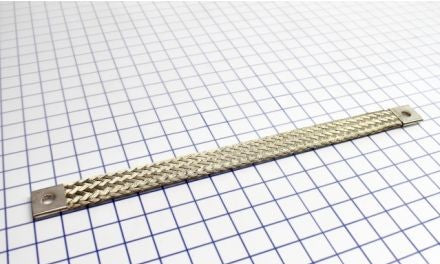 Ilsco Wire & Cable FX-BE18T716 - CU FLEX BRAID 340A 18in. 1-HOLE 7/16in. DIA (FX-BE18T716)