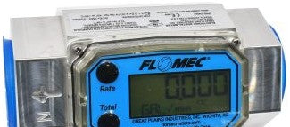 Flomec Flow Control G2A15NQ9GMB - Turbine Meter 1 1/2in. Al FNPT LDisp (G2A15NQ9GMB)